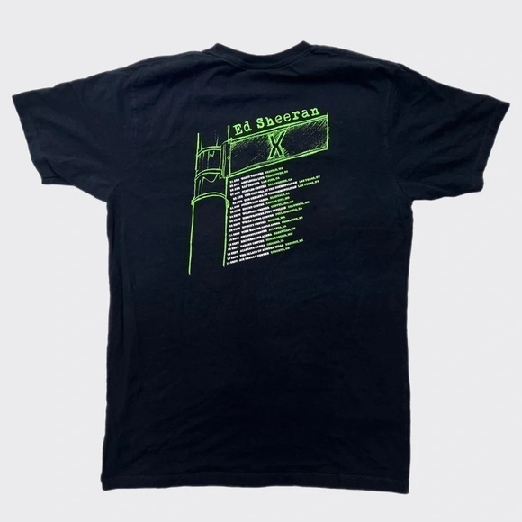 🎶 ED SHEERAN X MUSIC TOUR CONCERT T-SHIRT / BAND TEE | M  #FML130030 - Picture 4 of 6
